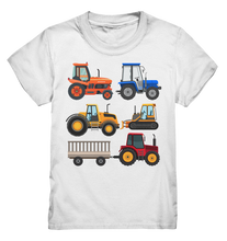 Laden Sie das Bild in den Galerie-Viewer, Traktor Landwirtschaft Kinder T-Shirt
