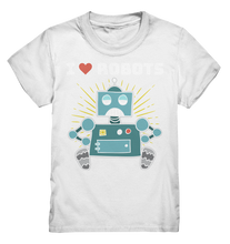 Laden Sie das Bild in den Galerie-Viewer, Robotik Liebe Roboter Jungen T-Shirt
