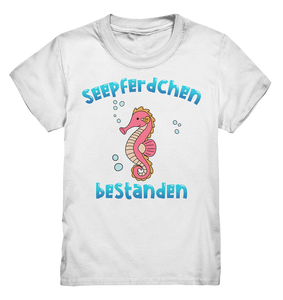 Seepferdchen bestanden Kinder Schwimmabzeichen Frühschwimmer T-Shirt