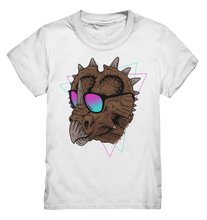 Laden Sie das Bild in den Galerie-Viewer, Dinosaurier Triceratops Cooler Dino Kinder T-Shirt
