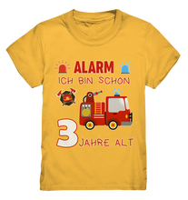 Laden Sie das Bild in den Galerie-Viewer, Alarm Feuerwehr Kinder T-Shirt
