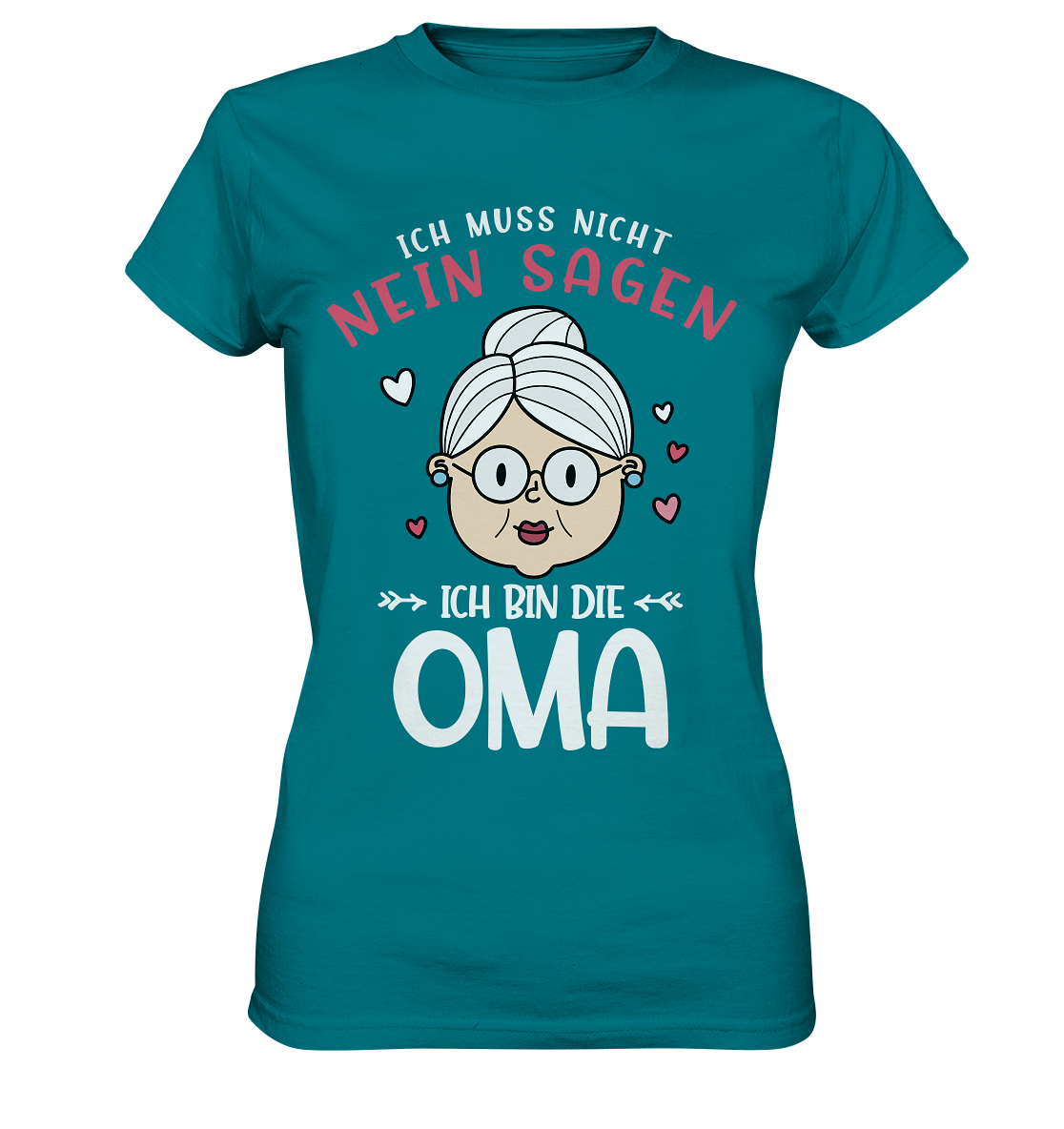 Ich bin die Oma Damen Premium T-Shirt