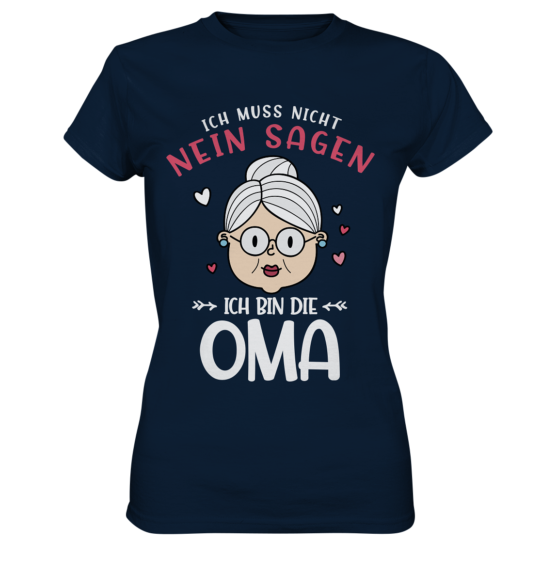 Ich bin die Oma Damen Premium T-Shirt