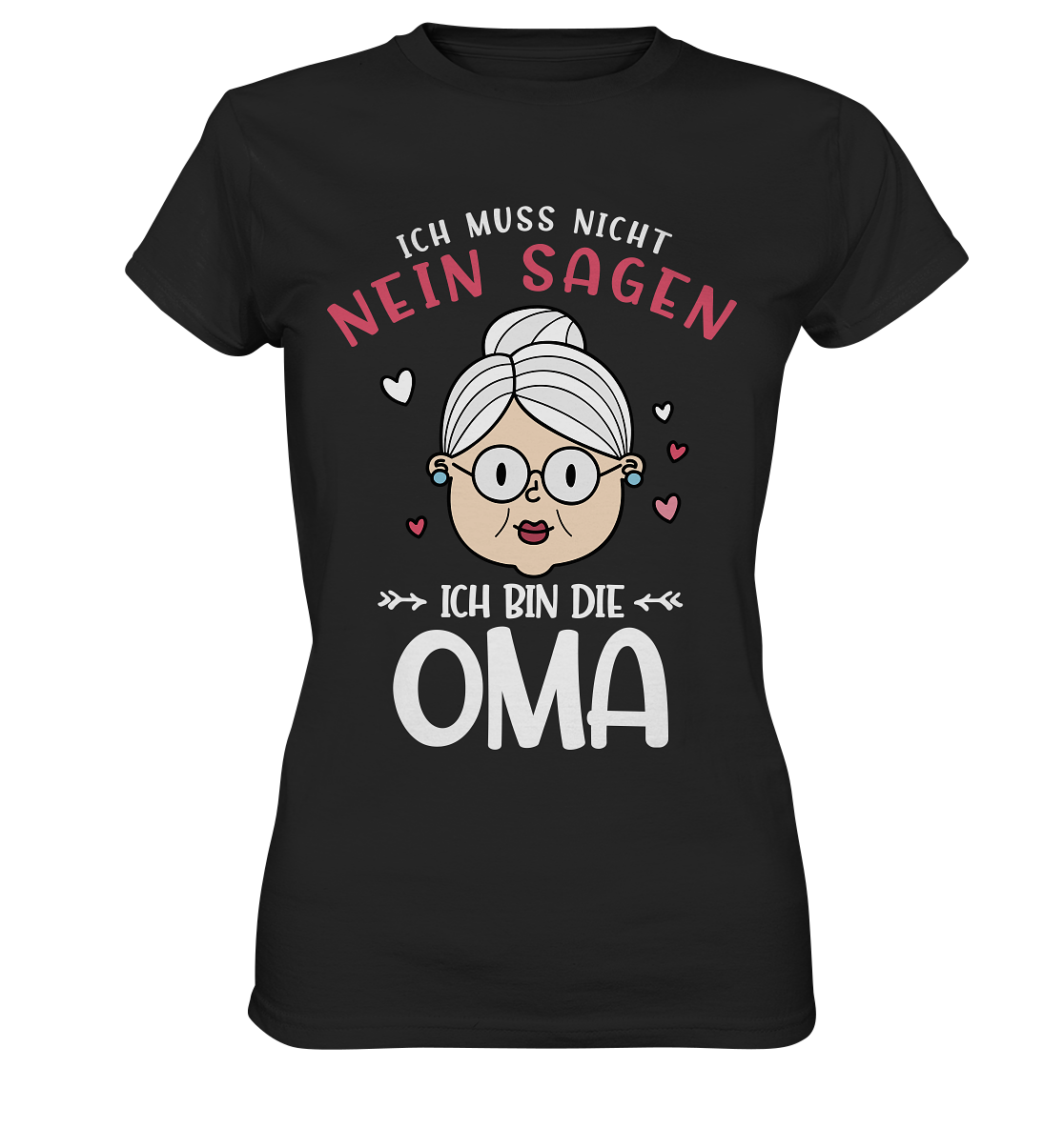 Ich bin die Oma Damen Premium T-Shirt