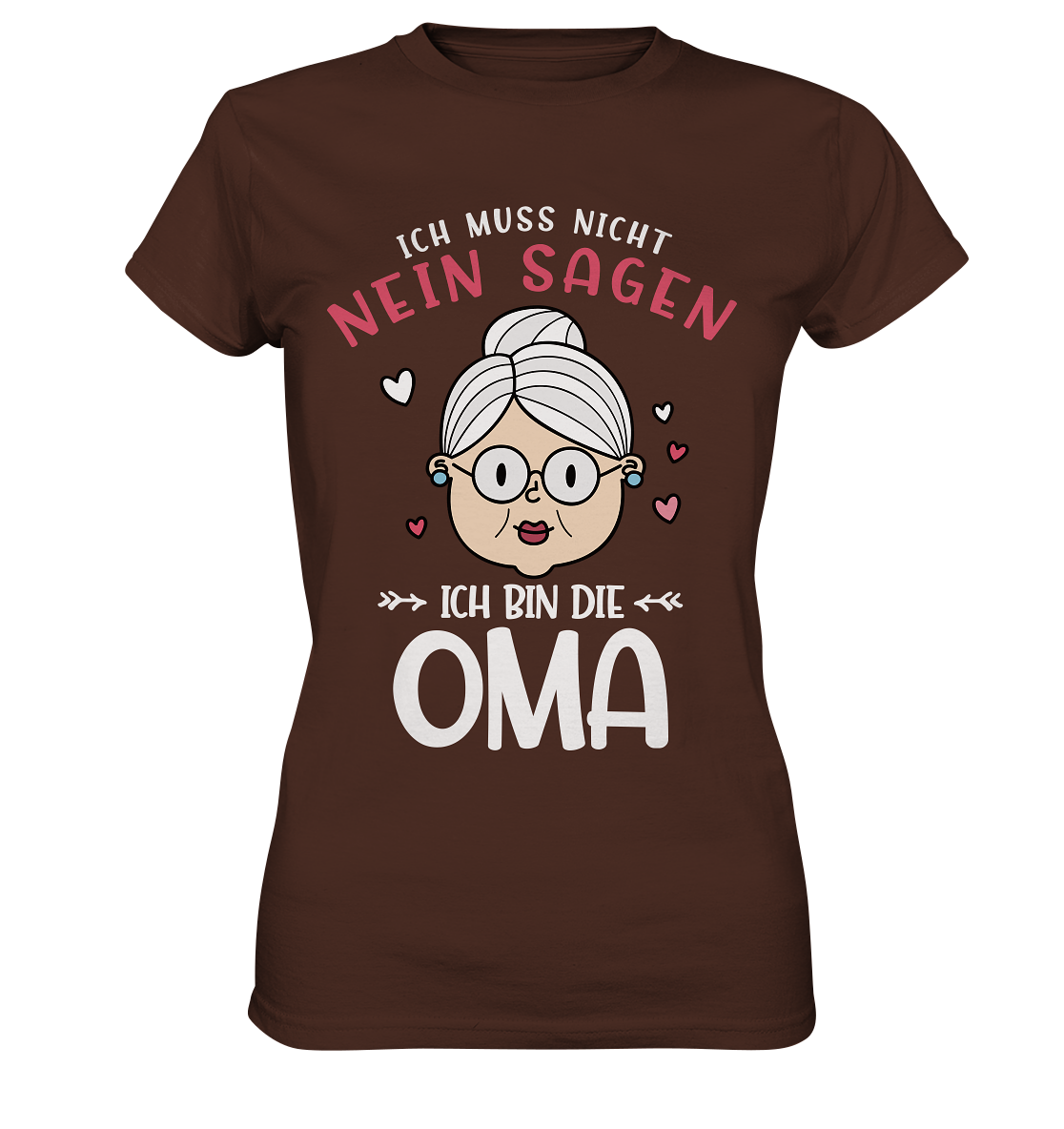 Ich bin die Oma Damen Premium T-Shirt