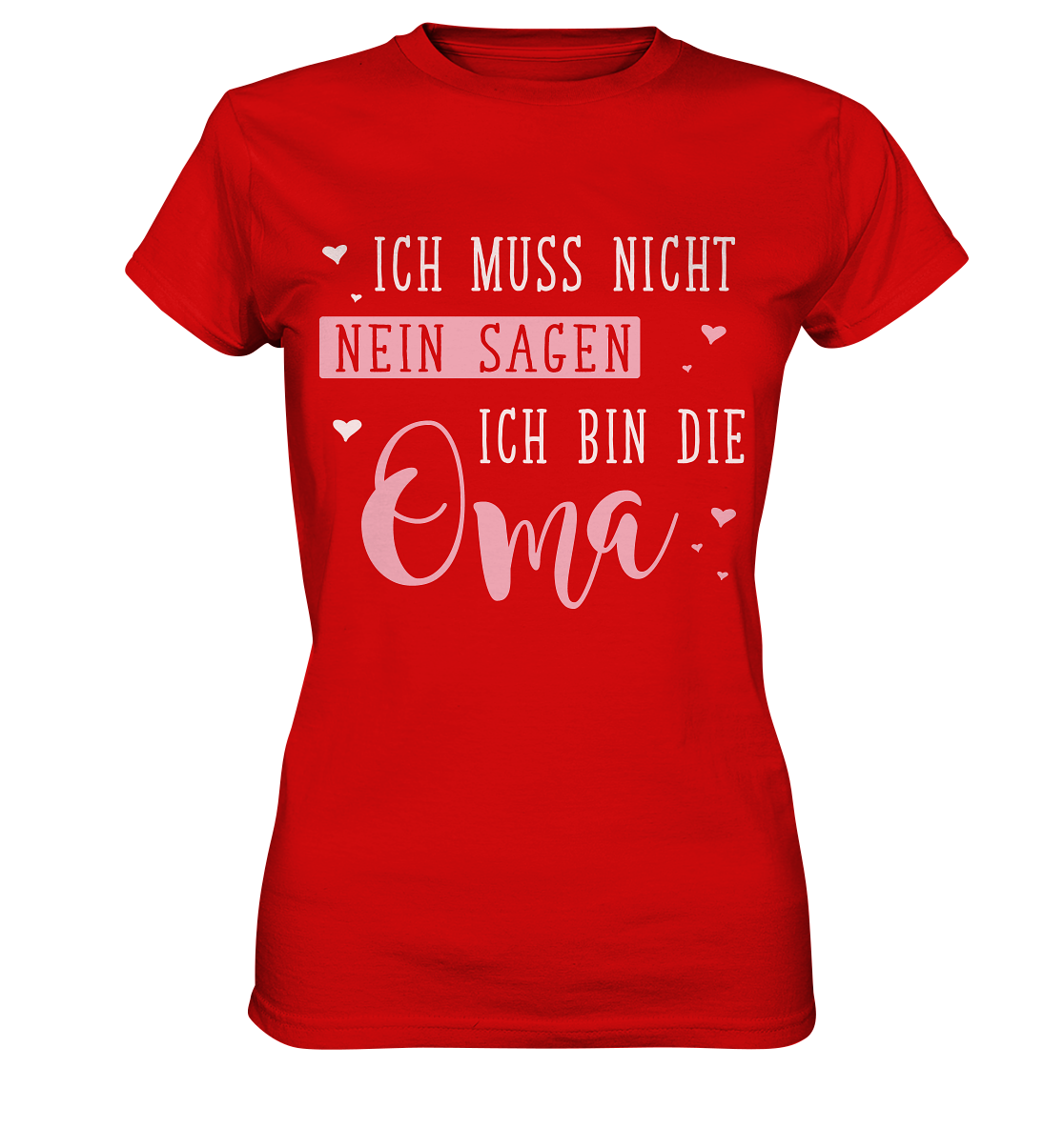 Oma lustiges Damen Premium T-Shirt