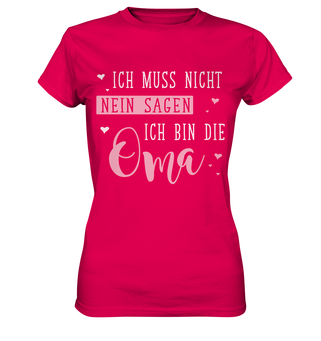 Oma lustiges Damen Premium T-Shirt