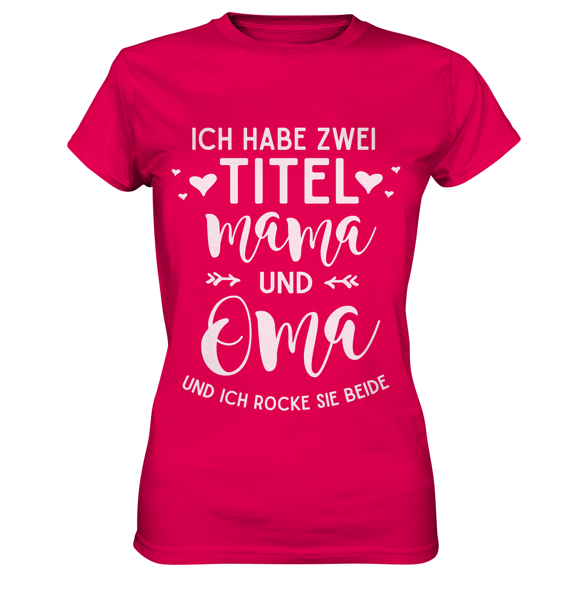 Mama und Oma Damen Premium T-Shirt