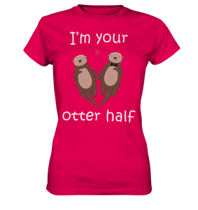 I'm your Otter half Partner Liebe Damen Premium T-Shirt