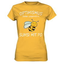 Laden Sie das Bild in den Galerie-Viewer, Biene Optimismus T-Shirt
