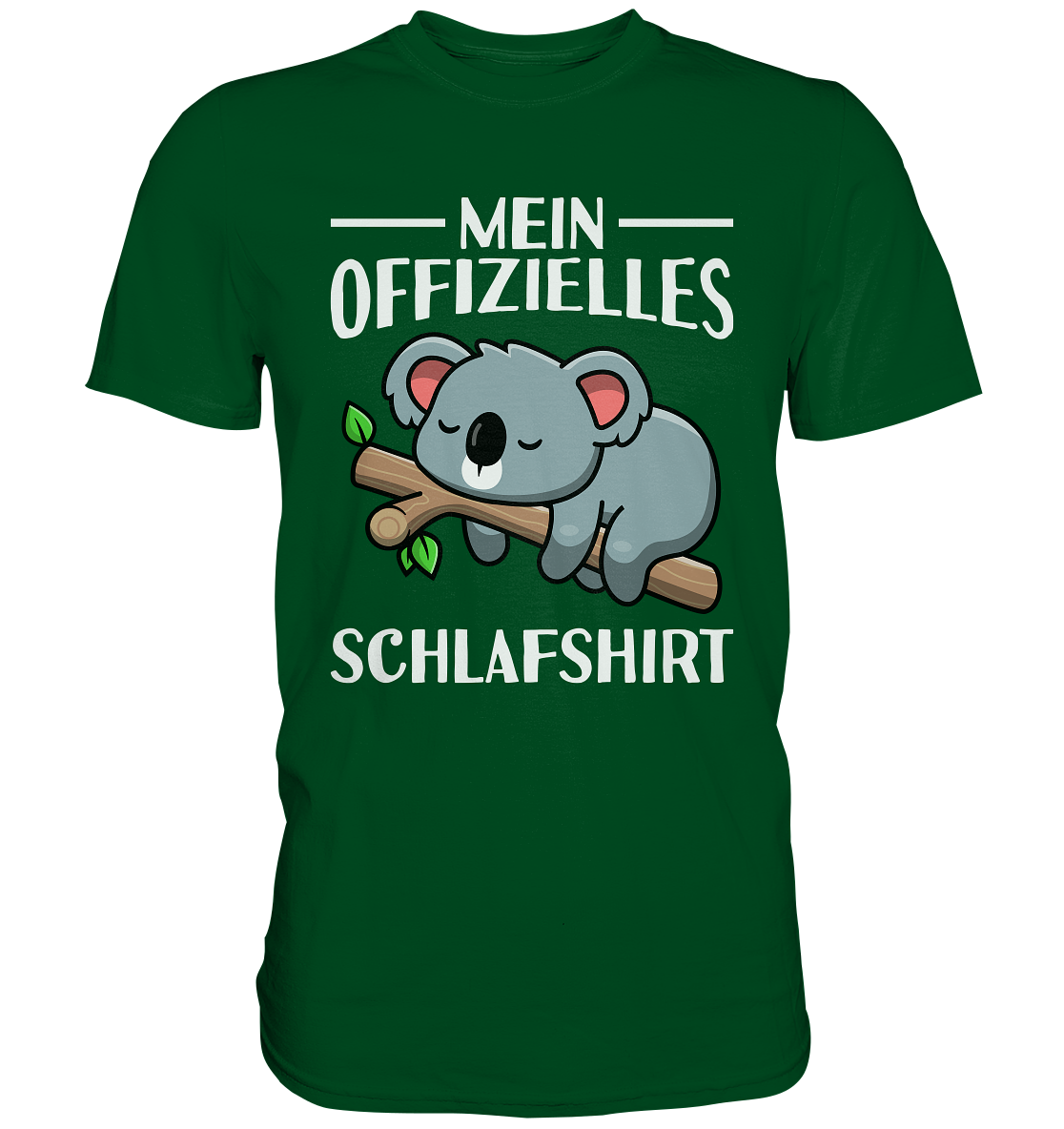 Offizielles Schlafshirt Nachthemd Schlafanzug Pyjama Koala T-Shirt