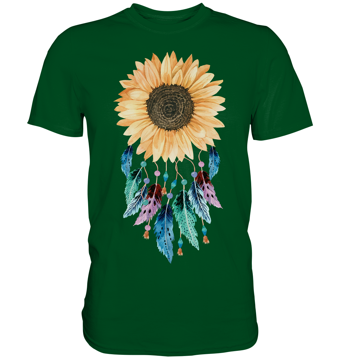 Traumfänger Sonnenblumen T-Shirt Gärtner Geschenk Garten