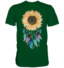 Laden Sie das Bild in den Galerie-Viewer, Traumfänger Sonnenblumen T-Shirt Gärtner Geschenk Garten
