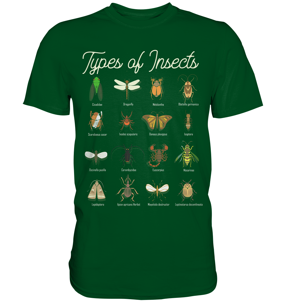 Entomologe Käfersammler Insektenkunde T-Shirt