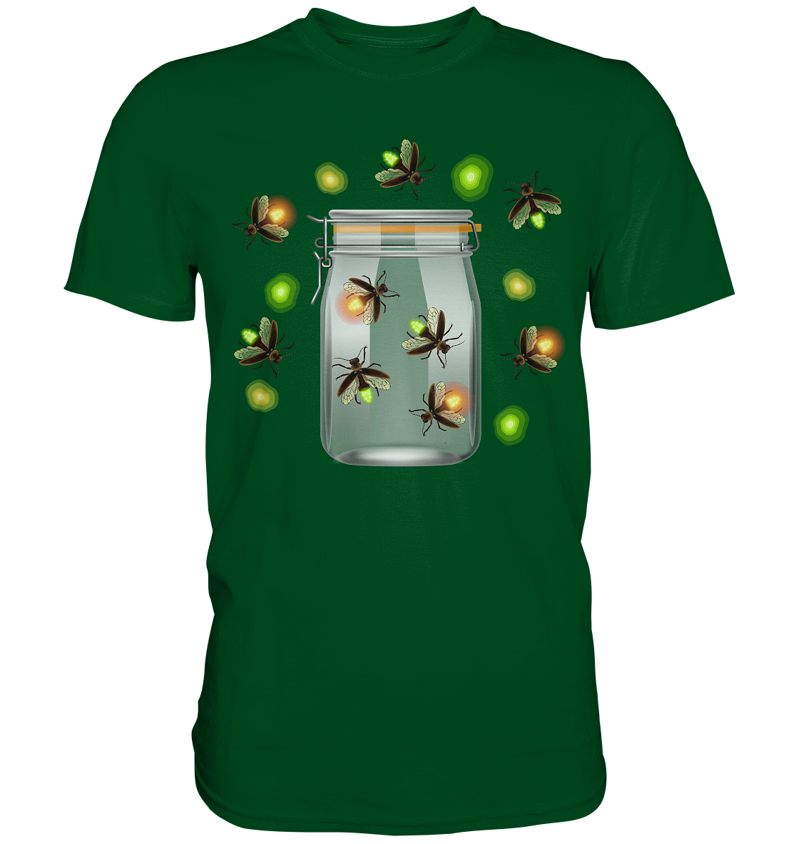 Glühwürmchen Camping T-Shirt