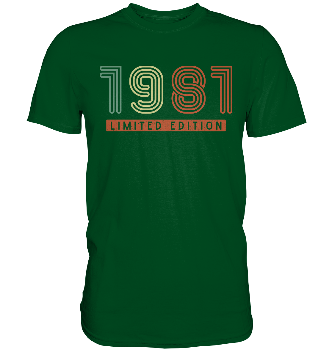 Retro Limited Edition personalisiertes Geburtstag T-Shirt Männer Frauen
