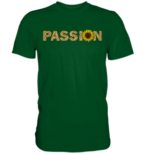 Passion Sonnenblumen T-Shirt Leidenschaft Gärtner Geschenk Garten