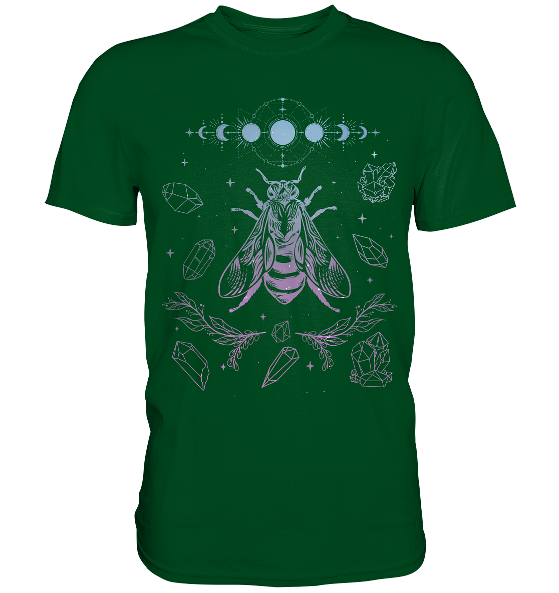 Mond Biene Insekten T-Shirt