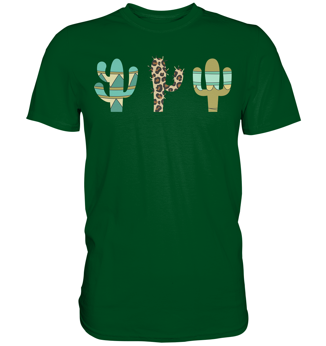 Kaktus Leopard Sukkulenten T-Shirt