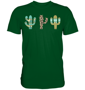 Kaktus Leopard Sukkulenten T-Shirt