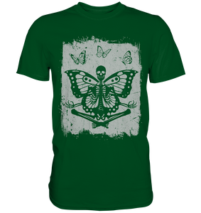 Skelett Schmetterling Insekten T-Shirt