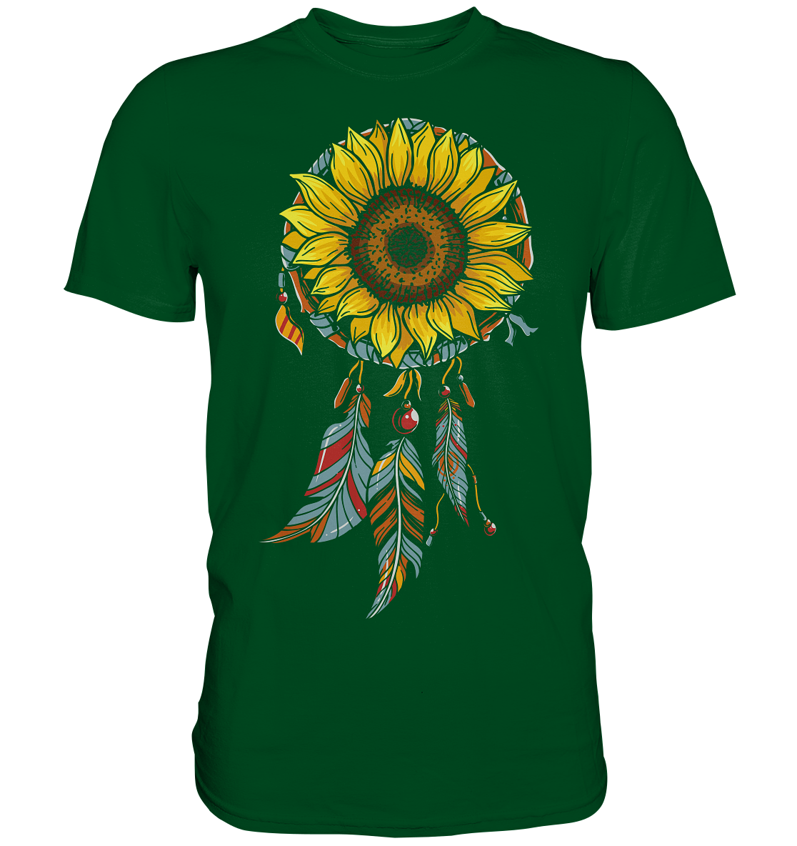 Traumfänger Sonnenblumen Shirt Gärtner Geschenk Garten