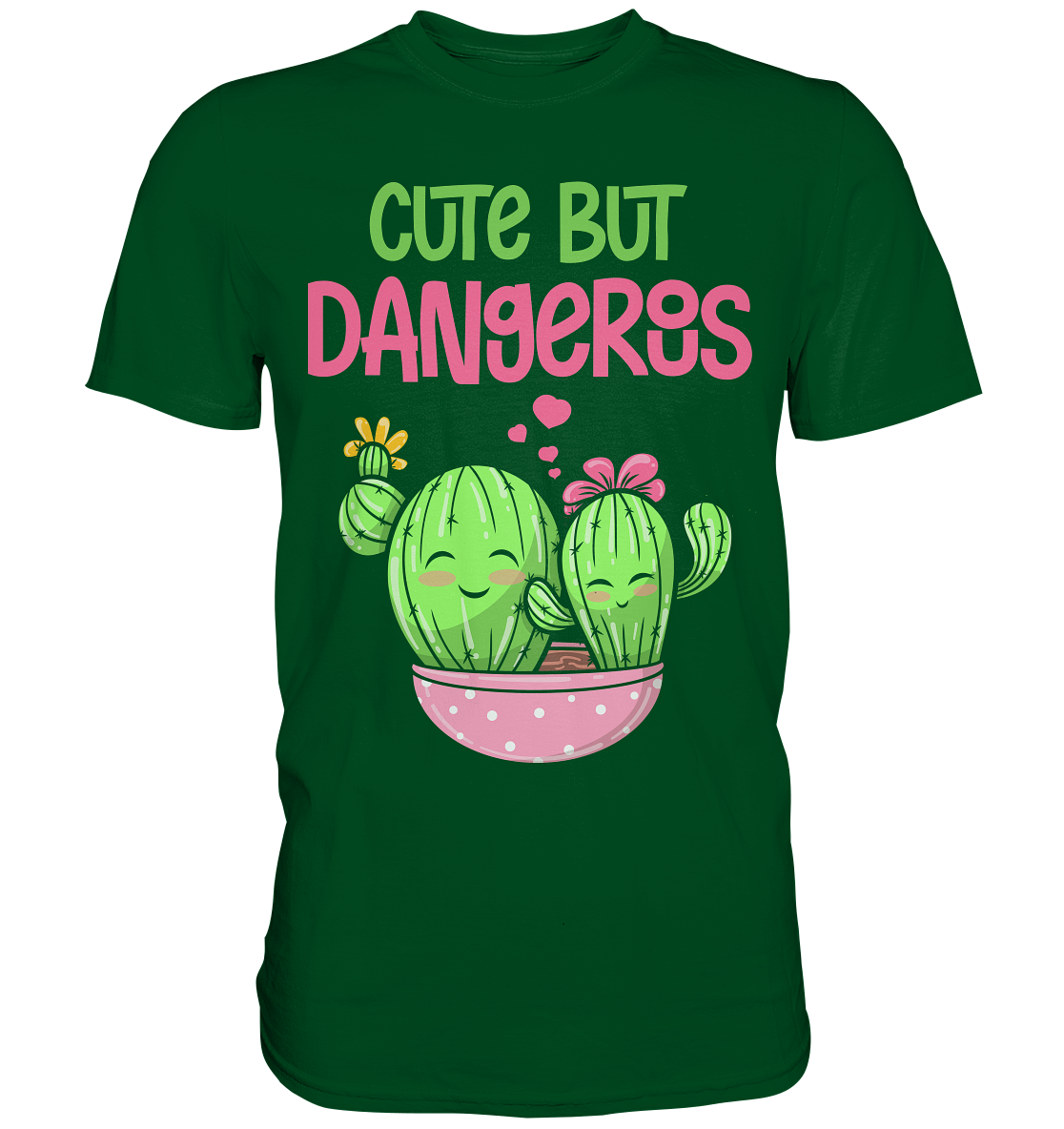 Süß aber Gefährlich Kaktus T-Shirt