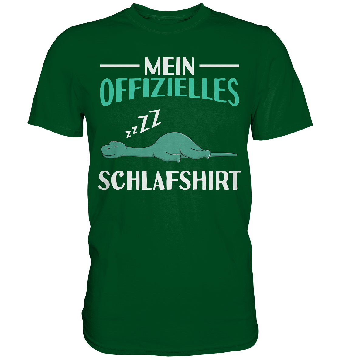 Offizielles Schlafshirt Dinosaurier Nachthemd Schlafanzug Pyjama Dino T-Shirt
