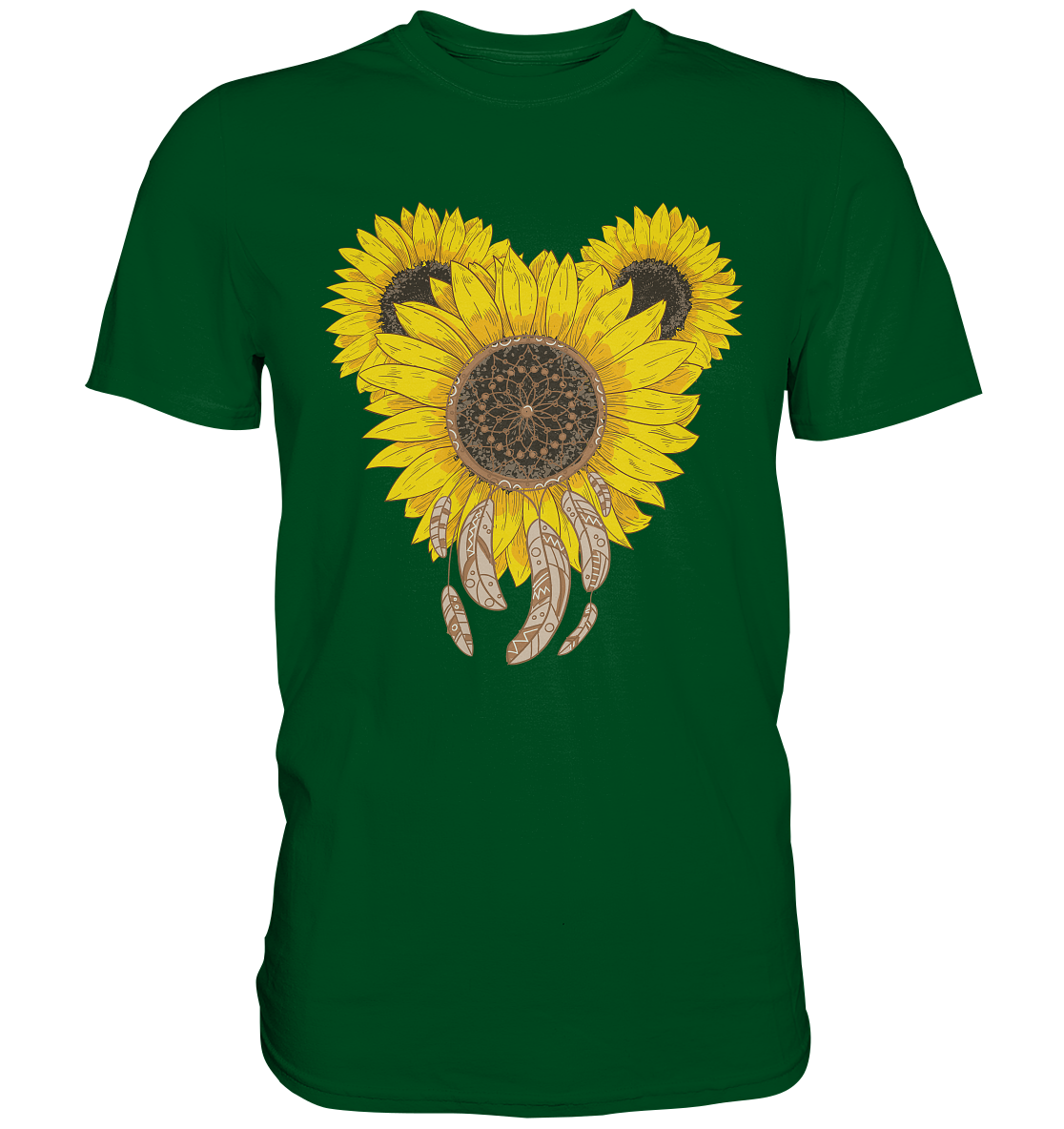 Sonnenblumen Gärtner Shirt Garten Motiv