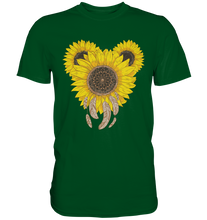 Laden Sie das Bild in den Galerie-Viewer, Sonnenblumen Gärtner Shirt Garten Motiv
