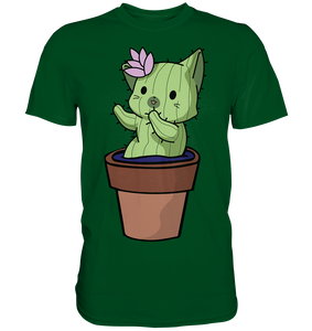 Süßes Kaktus Katzen T-Shirt