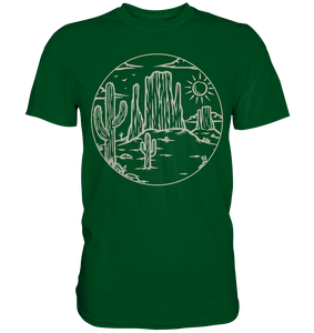 Kaktus Wüste Sukkulenten T-Shirt