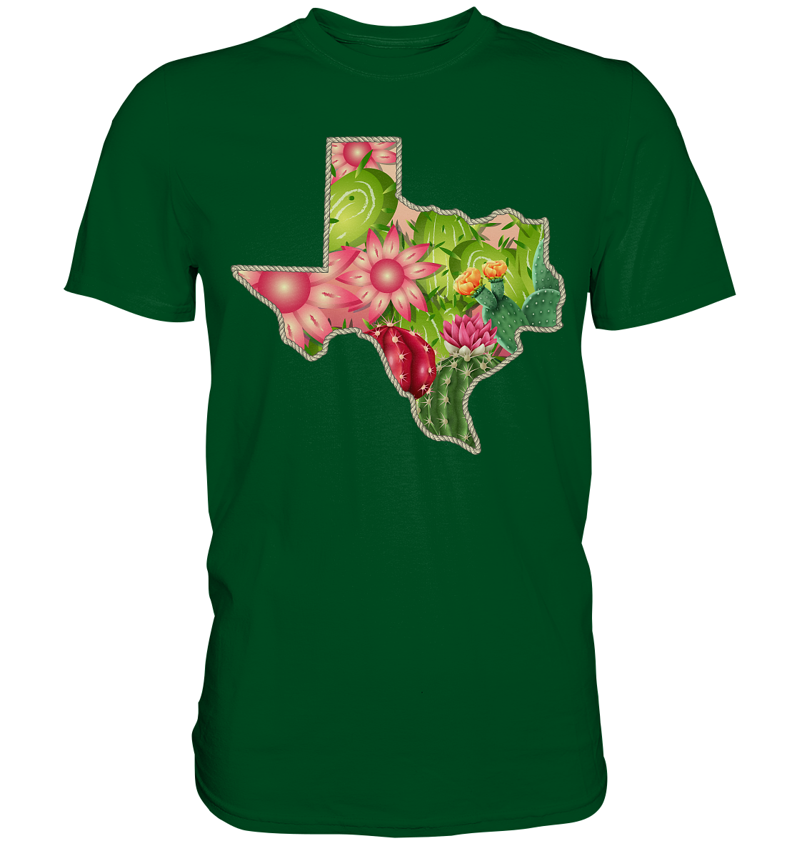 Texas Sukkulenten Kakteen Pflanzen Kaktus T-Shirt