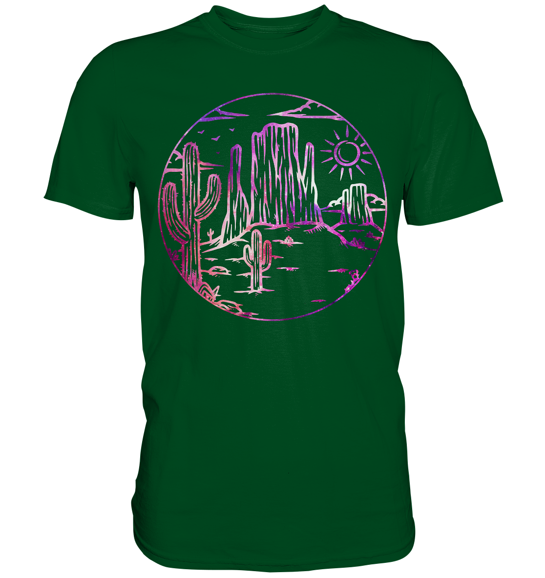 Sukkulenten Kakteen Wüste Pflanzen Kaktus T-Shirt