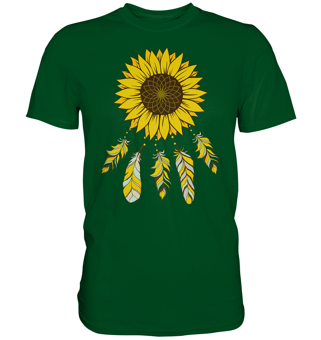 Traumfänger Sonnenblumen T-Shirt Garten Motiv Gärtner Geschenk