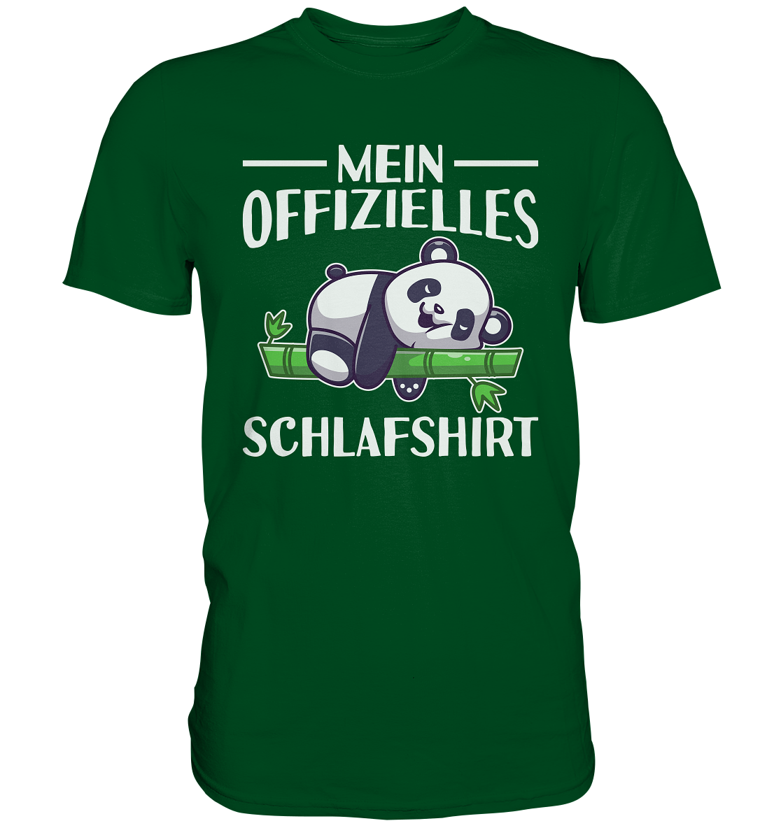 Offizielles Schlafshirt Nachthemd Schlafanzug Pyjama Panda T-Shirt