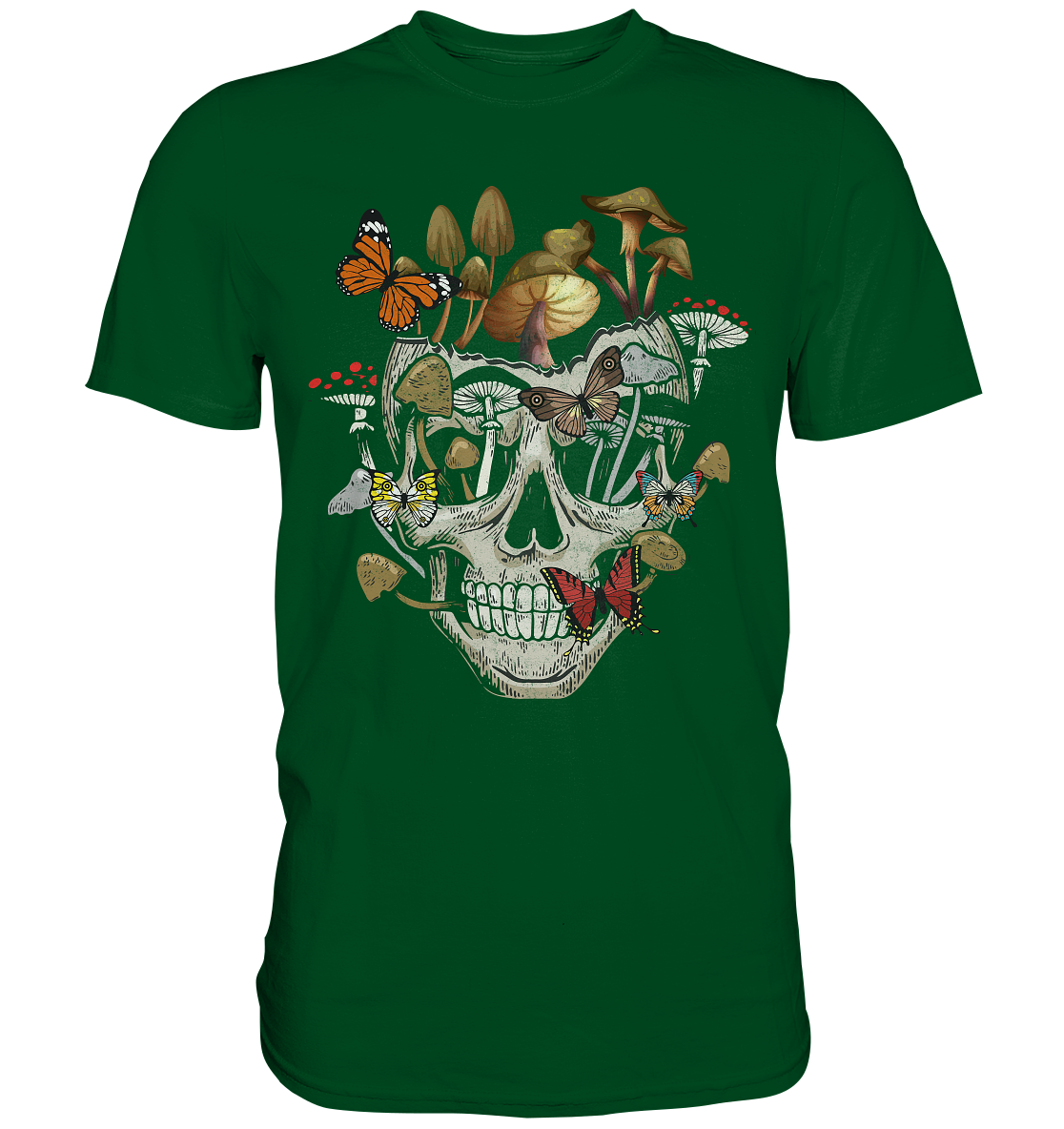 Natur Schmetterling Totenkopf Insekten T-Shirt