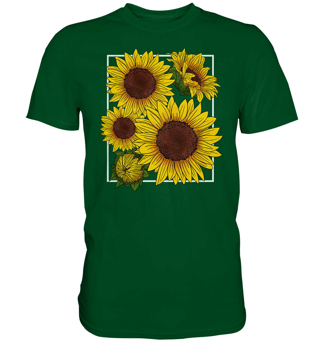 Sonnenblumen T-Shirt Gärtner Geschenk Garten