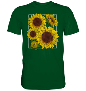 Sonnenblumen T-Shirt Gärtner Geschenk Garten