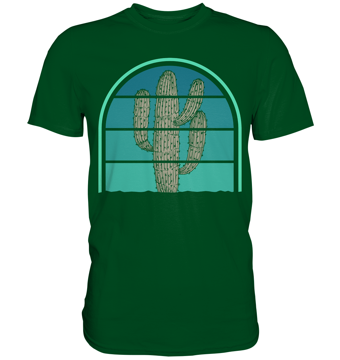 Retro Kaktus T-Shirt