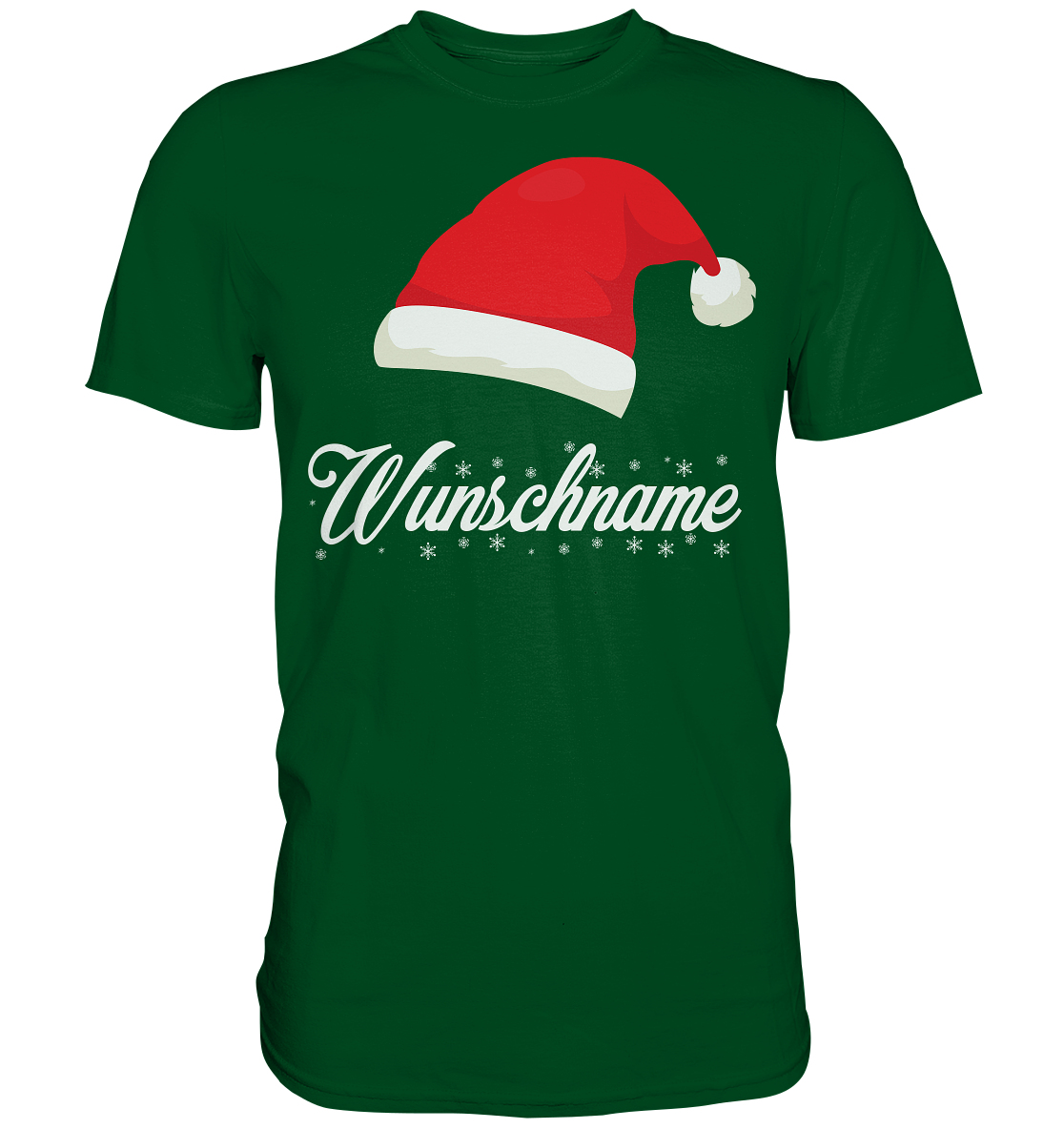 Weihnachtsoutfit Personalisiert Familien Weihnachten Santa Claus Weihnachtsmann T-Shirt