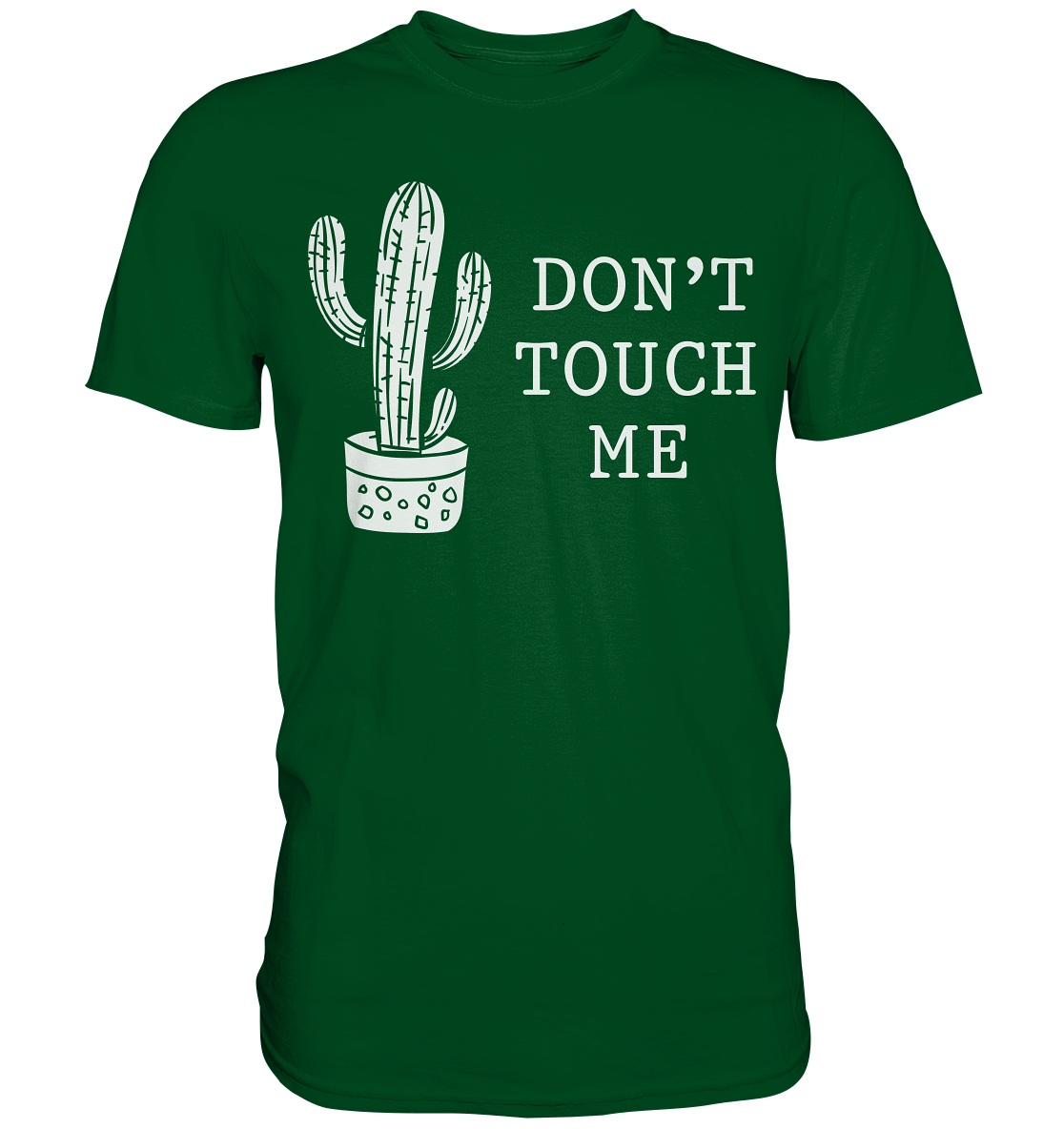 Nicht Anfassen Sarkastisch Kaktus T-Shirt