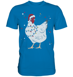 Huhn Weihnachtsshirt Landwirt Weihnachtsoutfit Weihnachten T-Shirt