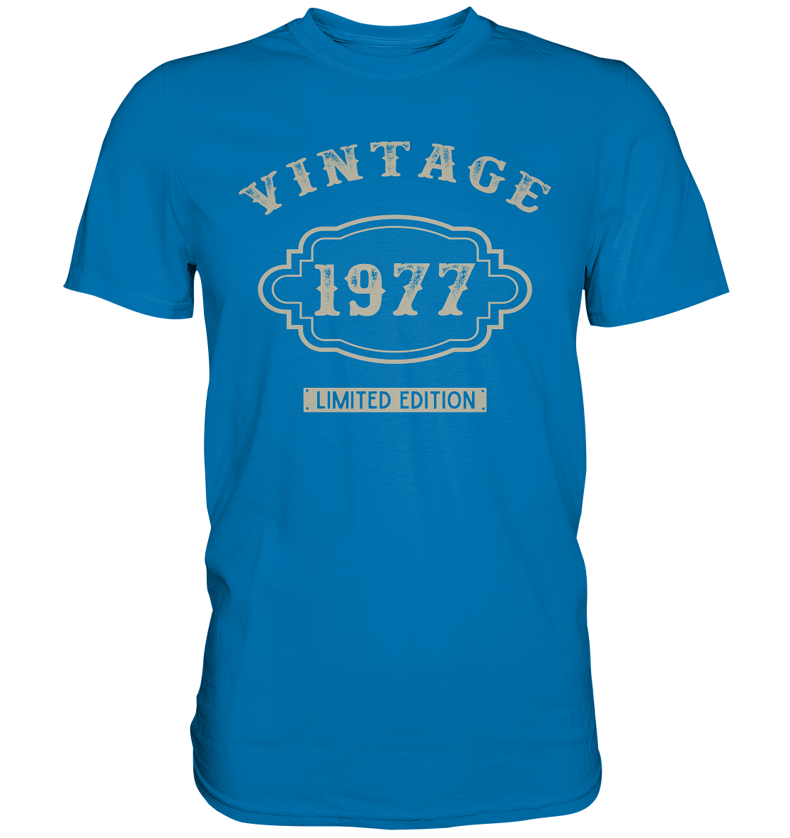 Vintage personalisiertes Geburtstagsshirt Herren Limited Edition