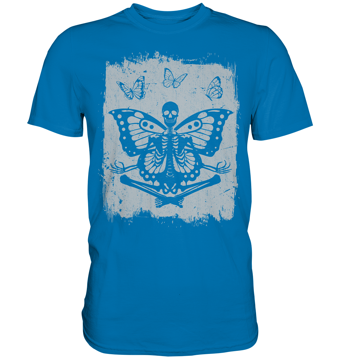 Skelett Schmetterling Insekten T-Shirt