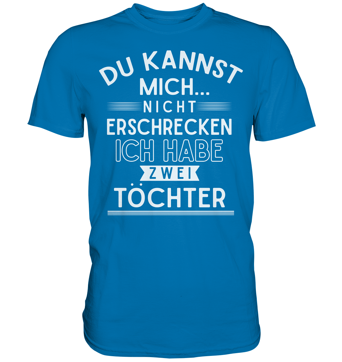 Vater von zwei Töchtern T-Shirt