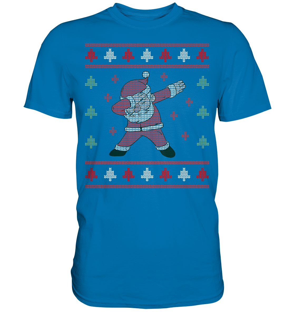 Dabbing Weihnachtsmann Santa Weihnachtsoutfit T-Shirt