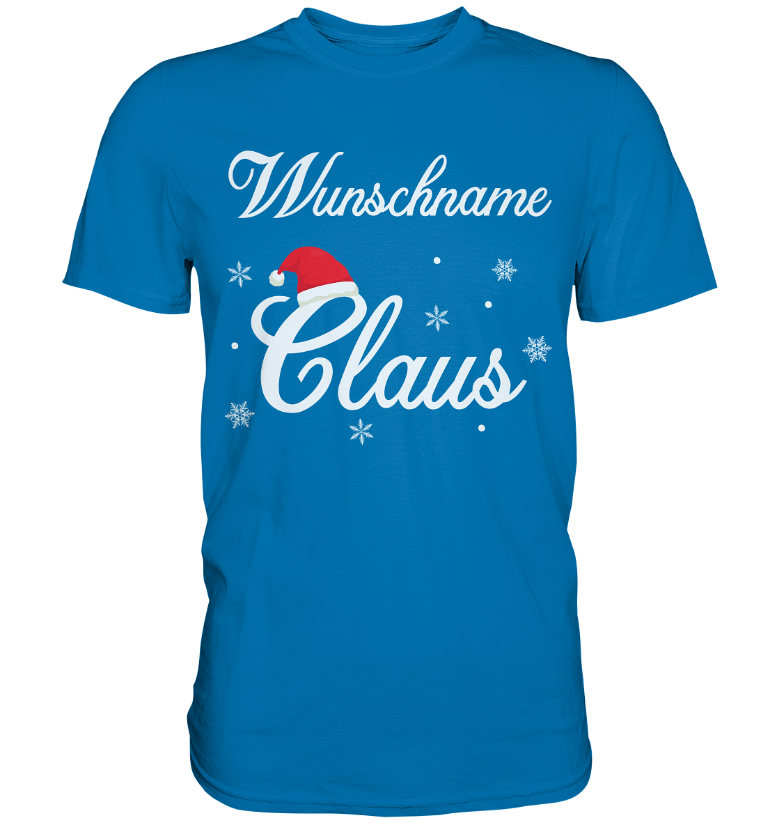 Personalisiertes Weihnachtsoutfit Xmas Familie Weihnachten Santa Claus T-Shirt