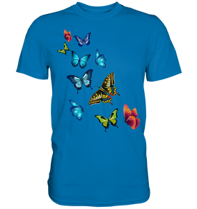 Bunte Farbenfrohe Schmetterlinge T-Shirt
