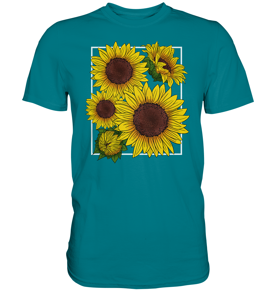Sonnenblumen T-Shirt Gärtner Geschenk Garten